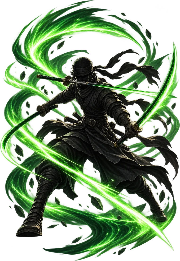 Three Sword Style key art